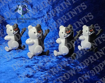 Monokuma Danganronpa Collectible - Gamer Gift, Fun Desk Decor