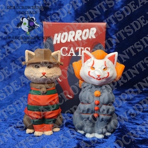 Horror Cat Mystery Blind Box Series 1 | 3D Printed Spooky Horror collectables image 7