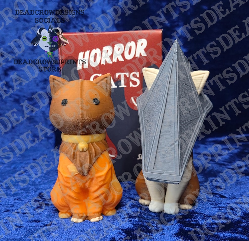 Horror Cat Mystery Blind Box Series 1 | 3D Printed Spooky Horror collectables image 5