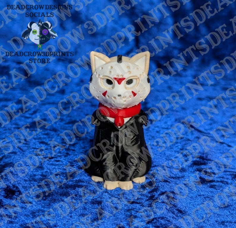 Horror Cat Mystery Blind Box Series 1 | 3D Printed Spooky Horror collectables image 14
