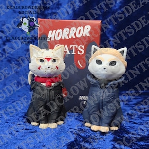 Horror Cat Mystery Blind Box Series 1 | 3D Printed Spooky Horror collectables image 8