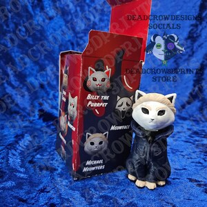 Horror Cat Mystery Blind Box Series 1 | 3D Printed Spooky Horror collectables image 10