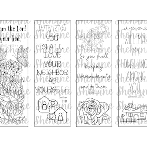 Leviticus Bible Journaling, Bookmark, Bible Journaling Template, Bible Coloring, Scripture Art, Bible Art, Scripture Coloring, Printable