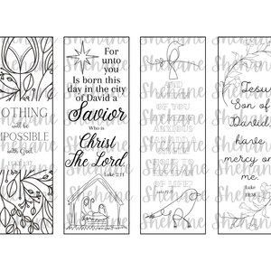 Luke Bible Journaling, Bookmark, Bible Journaling Template, Bible Coloring, Scripture Art, Bible Art, Scripture Coloring, Printable