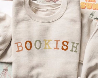 Sudadera Bookish Crewneck / Lector divertido Adicto al libro, Amante de los libros, Regalo librero para ella, Libros picantes, Camisa nerd del libro, BookTok
