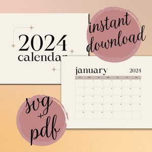2024 Calendar Printable