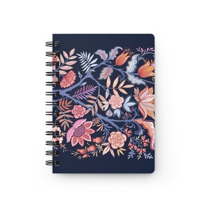 Meistverkaufte Artikel Floral Flower Notebook 150 Seiten Beliebtester Artikel Trending Geschenke Lieferungen Bestseller Notebook Journal Boho Chic