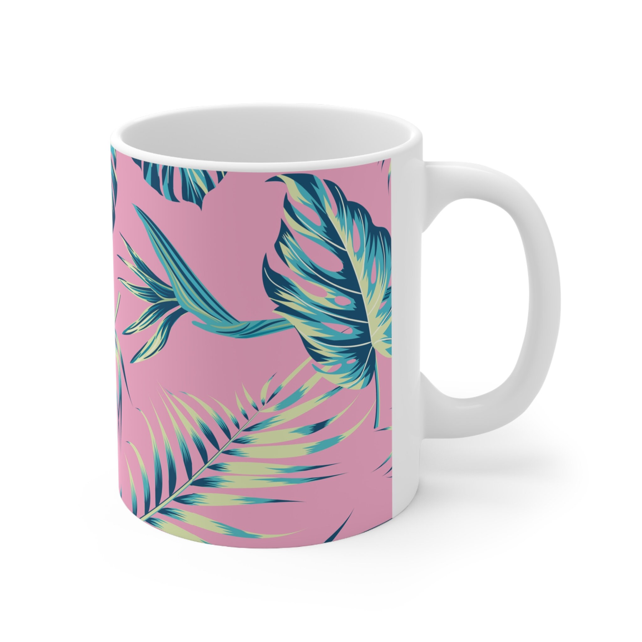 Flower Floral Ceramic Mug 11oz Popular Best Seller Mugs Best Selling