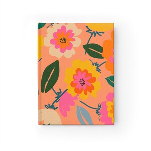 Vintage Notizbuch Vintage Floral Blumen Notizbuch: 13x18 Notizbuch mit liniertem Linienmuster - das perfekte Geschenk! Trending auf Etsy, ein Bestseller