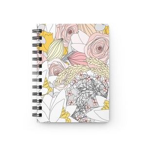 Meistverkaufte Artikel Floral Flower Notebook 150 Seiten Beliebtester Artikel Trending Geschenke Lieferungen Bestseller Notebook Journal Boho Chic