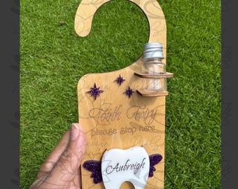 Personalized Tooth Fairy Door Hanger