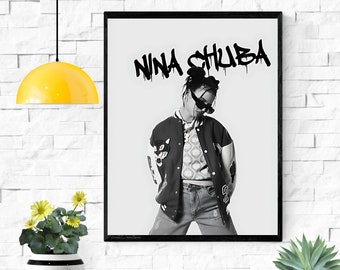 Nina chuba poster, das fest, mangos mit chili, wildberry lillet, Nina Chuba Tour 2024, Nina Chuba PNG, das fest karlsruhe, Digital Download