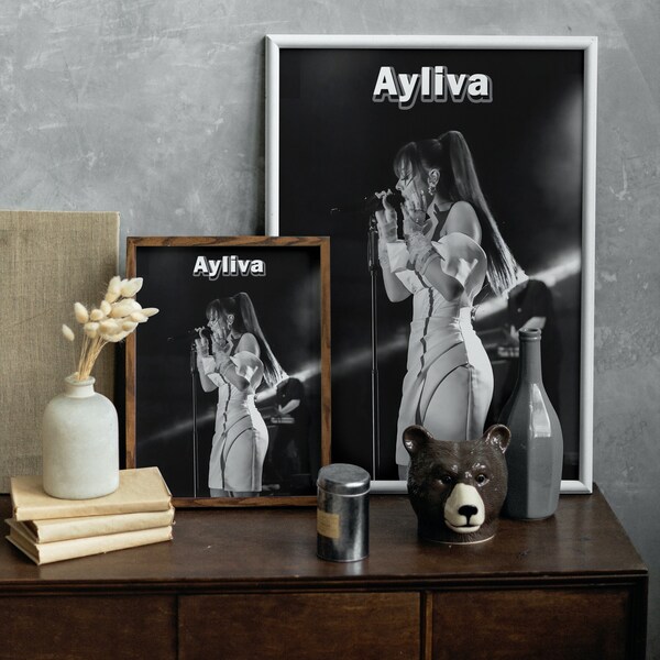 Ayliva schwarzes Haar, Ayliva Konzert 2024 Hannover, Ayliva Gummibärchen, Ayliva PNG, Ayliva Digital | Digitaler Datei-Download