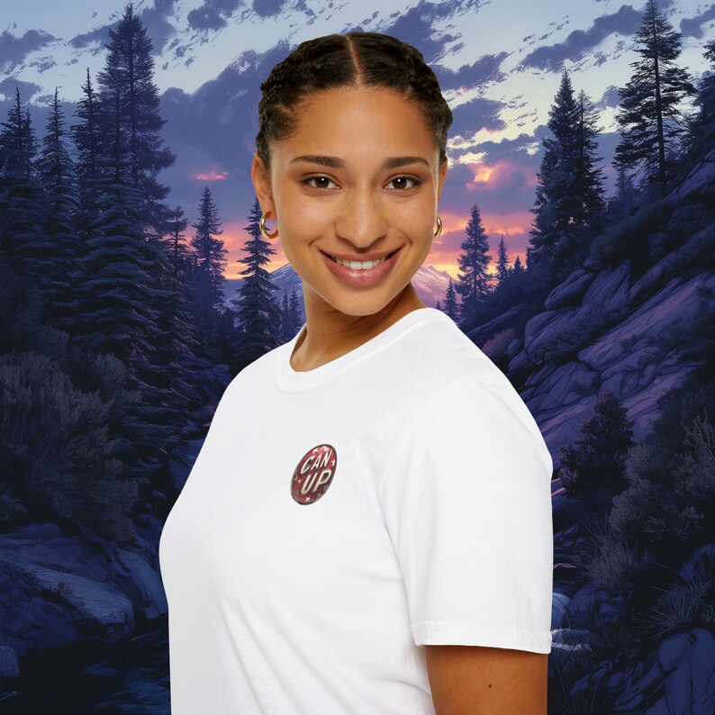 CAN UP #6 Unisex Koszulka Softstyle zdjęcie 10