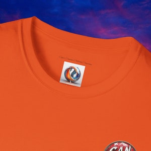 CAN UP #6 Unisex Koszulka Softstyle zdjęcie 4