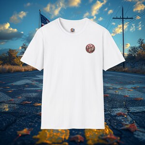 CAN UP #6 Unisex Koszulka Softstyle zdjęcie 7
