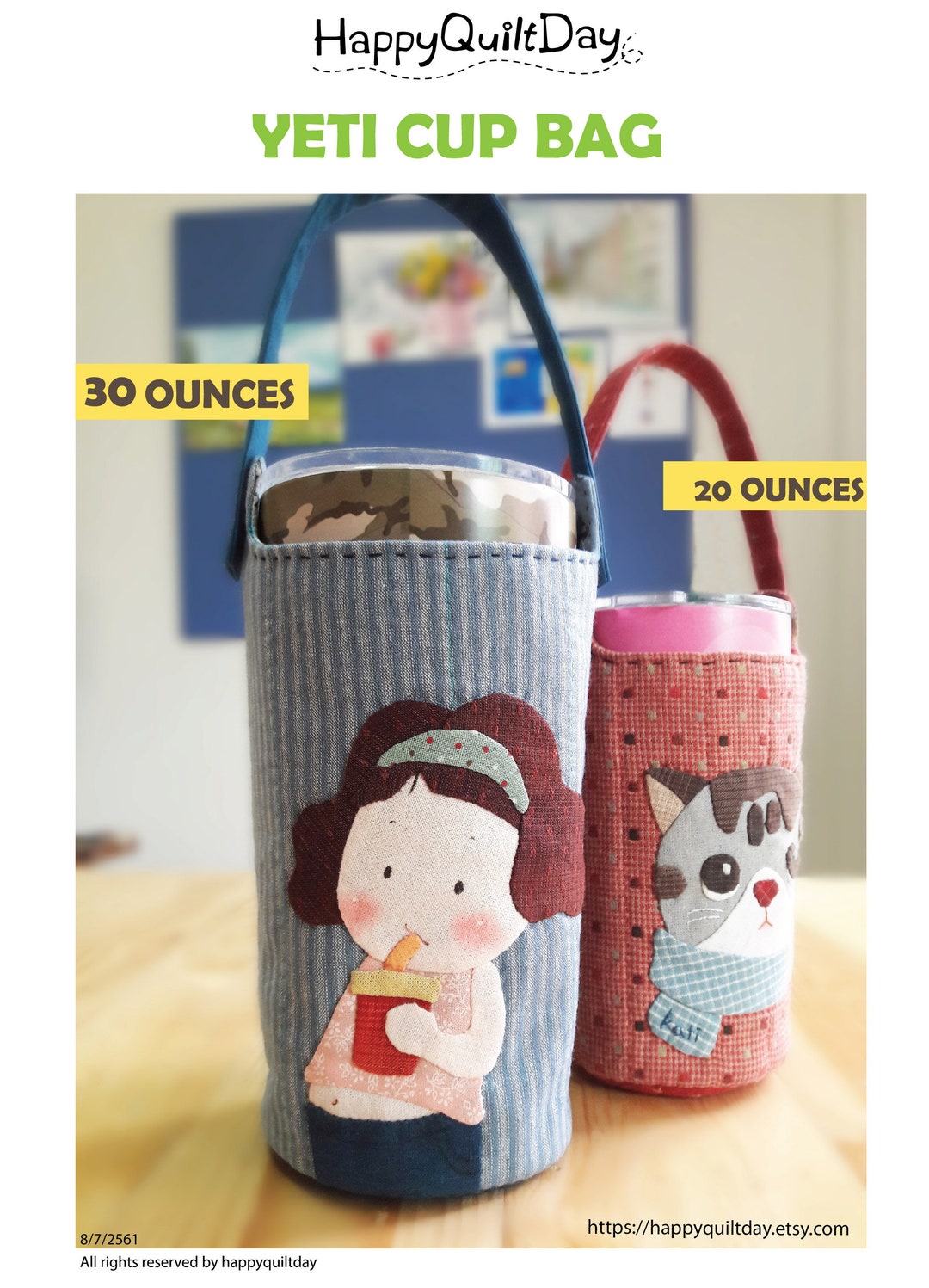 Cup Bag Pattern (how to Make Paper Step by Step) - Etsy