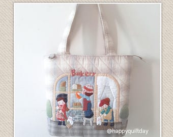 Everyday bag pattern with video tutorial