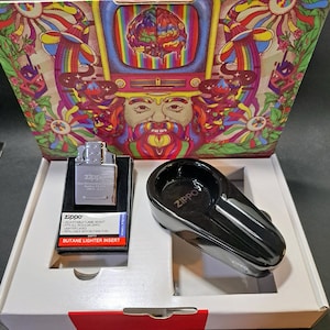 Zippo Cigar Lover Retrofit Kit | Double Torch Lighter Insert | Premium Ceramic Personal Ashtray