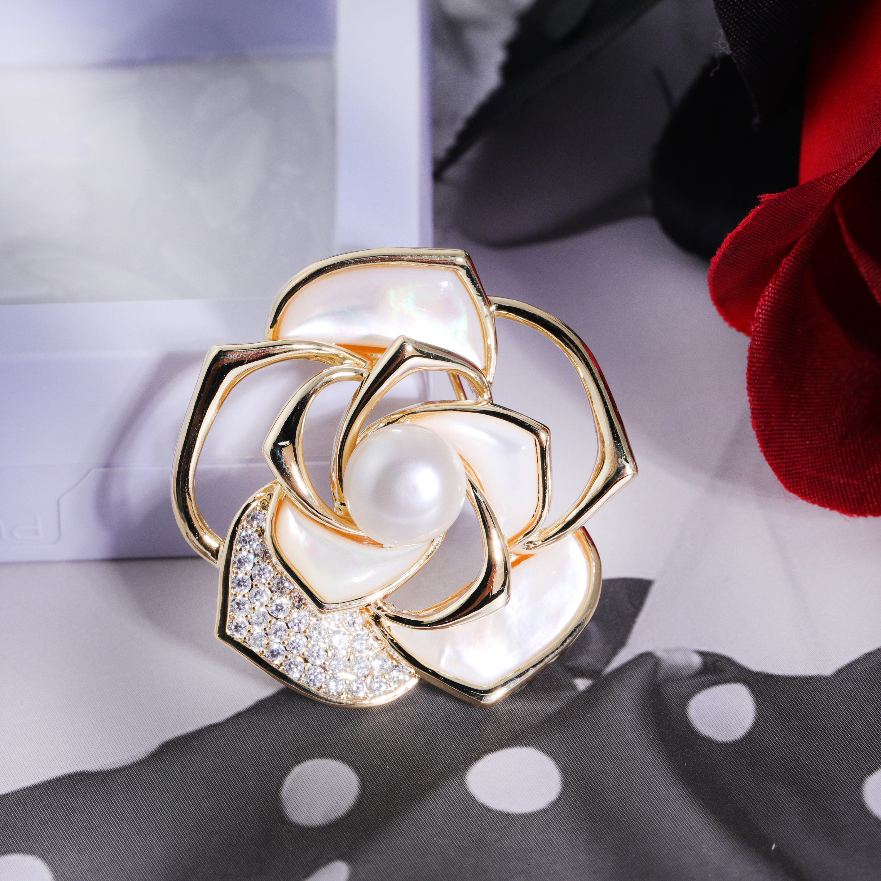 Chanel Brooch Gold - Etsy