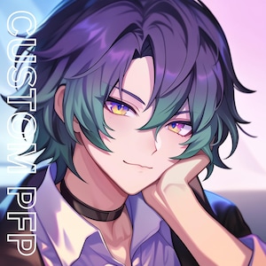 PFP Character | PFP Commision | PFP for twitch | Anime| Anime Character