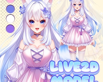 CUSTOM LIVE2D VTUBER MODEL | Vtuber assets, live2d model, Pngtuber, Anime, Anime art, Vtuber Male and Female, Vtuber Design