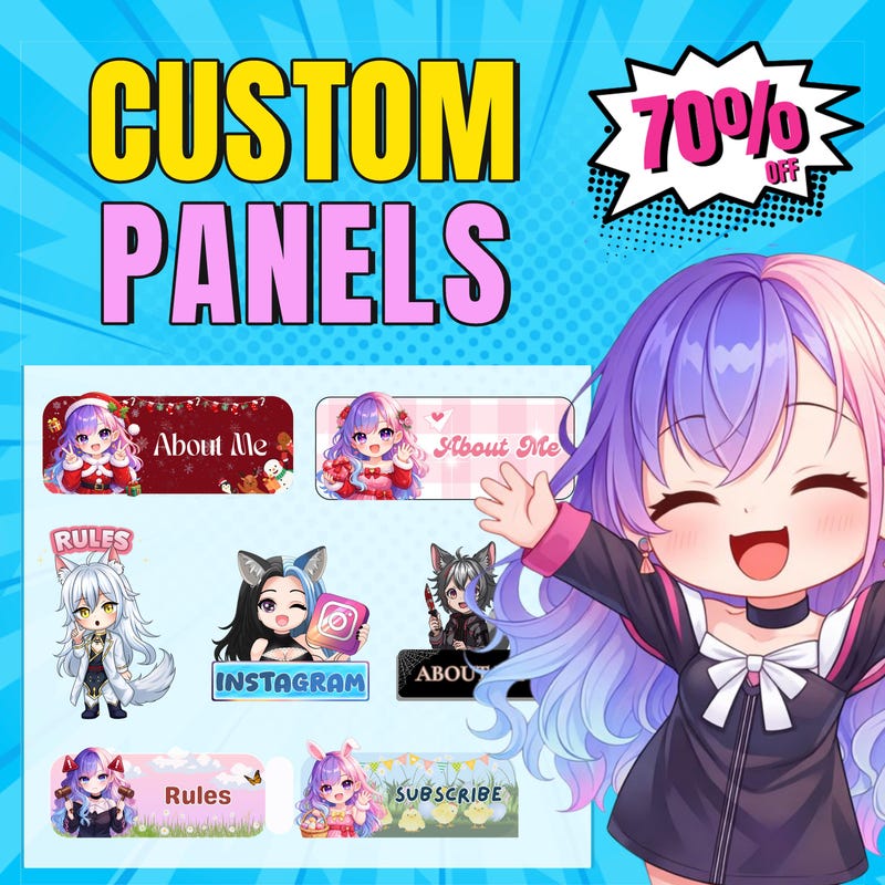 Anime Wall Panel - Etsy