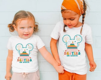 Kids Disney Shirt | Disney Vacation 2024 | Toddler Disney Shirt| Kids Vacation Shirts| Disneyland | Disney World | Disney Best Friend