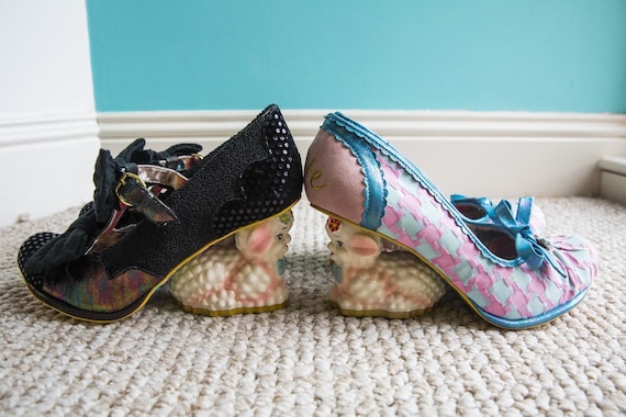 So Cute Irregular Choice Brand Size 7 38 Shoes Baah RARE Lamb Figure Heels Vintage Never Worn Retired Sold Out Hard 2 Find UNIQUE Unusual Etsy UK