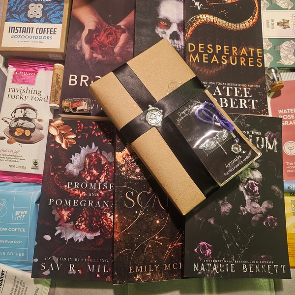Little Dark Romance Book Box - Blind Date with a Dark Romance Book - Dark Romance Book Box - Blind Date with A Book - Romance Book - Book