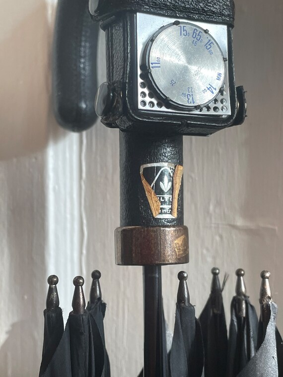 Unique! James Bond Umbrella Vintage MCM custom (196… Gem