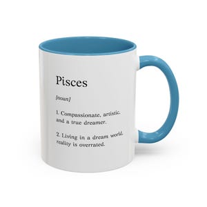 Pisces, Pisces mug, Pisces gift, Pisces coffee mug, Zodiac mug (11, 15oz)