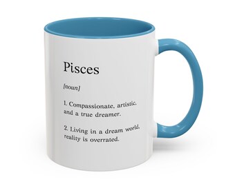 Pisces, Pisces mug, Pisces gift, Pisces coffee mug, Zodiac mug (11, 15oz)
