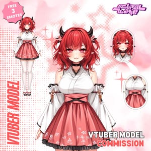 Ready to Use Vtuber, Forest Rogue Boy - Premade & Presetup model ready for streaming - Vtube Studio - Twitch - Commercial use - Fully Rigged