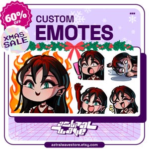 Custom Twitch Emotes, Animated Emotes, Vtuber Emotes, Kick Emotes, Sub Emote, Anime Emote, Pet Animal Emote For Your Stream Youtube Facebook