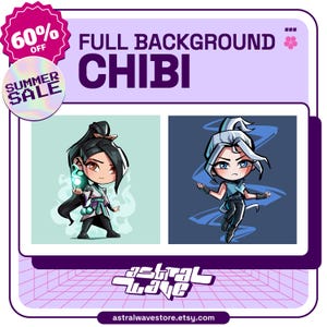 High Quality Custom Chibi / Chibi Character / Chibi Anime / Chibi Commission / Cute Chibi / Chibi Fanart / Chibi Pet / Chibi Couple / Kawaii