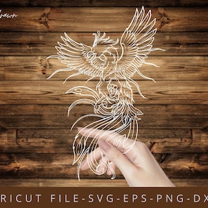 Phoenix tattoo, Phoenix kunst, Phoenix SVG, Phoenix PNG, Phoenix zeer fijne tekeningen, Phoenix ontwerp, Phoenix clipart, Phoenix sticker, Phoenix hand tekenen