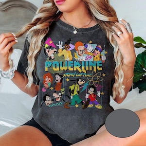 Retro Disney Goofy Movie Powerline Shirt, A Goofy Movie Sweatshirt , Disney Powerline Stand Out Tour T-shirt, Disneyland Trip Tee Birthday
