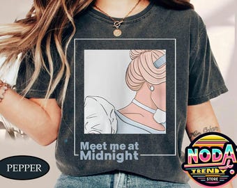Cinderella Comfort Colors Shirt: Meet Me At Midnight, Magical Parks