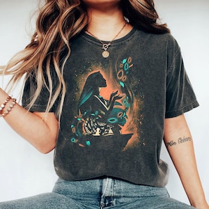 Camiseta retro con retrato de princesa Pocahontas de Disney, camiseta de Magic Kingdom, grupo de princesas de Disney, Walt Disney World, vacaciones en Disneyland imagen 2