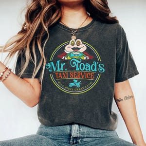 Retro Mr. Toads Taxi Service Shirt - Disneyland Tee