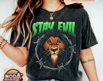 Vintage Disney Lion King Shirt, Lion King Scar Surrounded By Idiots T-shirt, Disney Family Trip Gift, Disneyland Tee, Funny Magic Kingdom