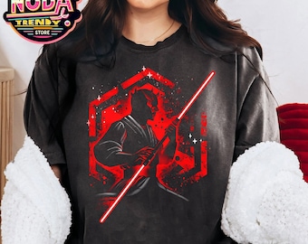 Retro Darth Maul Shirt: Galaxy's Edge Star Wars Tee