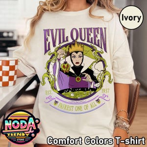 Vintage Disney Villains Evil Queen Snow White Shirt, Disney Villains Unfairly Ever After shirt, Fairest One Of All Shirt, Hollywood Studioes