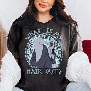 Retro Disney Hercules Hades Villains Shirt, Whao! Is My Hair Out T-shirt, Disney Villains, Walt Disney World, Disneyland Vacation Tee image 3