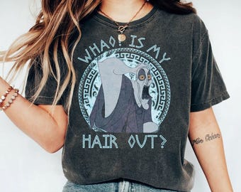 Retro Disney Hercules Hades Villains Shirt, Whao! Is My Hair Out T-shirt, Disney Villains, Walt Disney World, Disneyland Vacation Tee