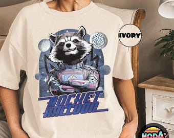 Vintage Rocket Waschbär Shirt: Guardians of the Galaxy Tee