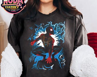 Retro Spider-Man Portrait T-Shirt: Across The Spider-Verse