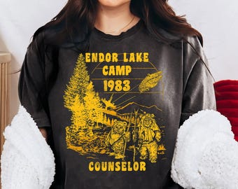 Retro Star Wars Ewoks Endor Camp Counselor T-Shirt