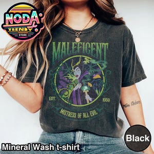 Retro Disney Villains Maleficent Sleeping Beauty Shirt, Disney Villains Unfairly Ever After, Mistress Of All Evil, Hollywood Studios Shirt